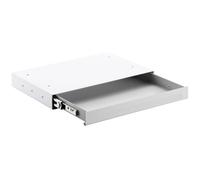 CAVO Tiroir pour documents en acier 410 x 272 mm blanc, tiroir de bureau Tiroir sous le bureau
