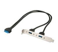 CAVO USB CON STAFFA METALLICA USB 3.O TIPO A 20 POLI ICD (33096)
