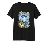 CAVUM Study Atlas des Nuages Météorologie T-Shirt Haut de Gamme
