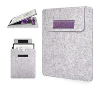 Caweet Étui de protection pour Kindle Scribe 11" - Compatible avec Colorsoft 1ère génération et 3ème génération 2025 - Cuir synthétique de qualité supérieure avec support pliable - Violet