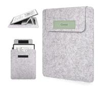 Caweet Étui de protection pour Kindle Scribe 11 pouces - Compatible avec Colorsoft 1ère génération et 3ème génération version 2025 - Cuir synthétique de qualité supérieure avec support pliable - Vert