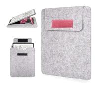 Caweet Étui de protection pour Kindle Scribe 11 pouces - Compatible avec Colorsoft 1ère génération et 3ème génération version 2025 - Cuir PU de qualité supérieure avec support pliable - Rose