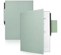 Caweet Étui Portefeuille léger en Cuir synthétique de qualité supérieure avec Aimant intégré et Porte-Stylo pour Remarkable Paper Pro 11,8" sorti en 2024, Vert