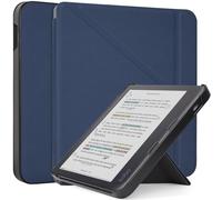 Caweet Étui pour Tolino Vision Colour 2024, Kobo Libra Colour (Modèle: N428), Origami Cover avec Auto Sleep/Wake, Bleu