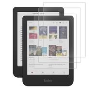 Caweet Protège-Écran pour Kobo Clara Colour | BW | 2E de 6 pouces, Film de Protection Mat Anti-Réflexion Premium PET à Couverture Complète, Paquet de 3