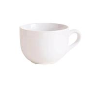 cawein Grande tasse à café en céramique de 750 ml, tasse à thé, tasse à petit déjeuner, pour bureau et maison, tasse en céramique de grande capacité avec poignée, blanc