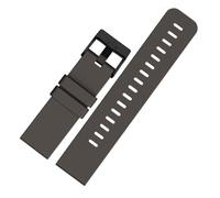 CAWEUER Bracelet de montre en caoutchouc 24 mm compatible avec la série Suunto TRAVERSE et le bracelet de montre Alpha Spartan Sport en silicone compatible avec la Suunto 9 Baro(A-Grey-B)