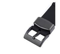 CAWEUER Bracelet de montre en caoutchouc for Seiko, compatible avec Omega Swatch, anneau métallique, bracelet sport plongée, 22 mm, 20(Silver Yellow,22mm)