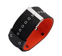 CAWEUER Bracelet de montre en cuir et nylon compatible avec Casio G-Shock AW-591MS AW-590 AWG-M100/101 G-300 DW-5600 GW-5000 5035 GW-M5610 16 mm 18 m