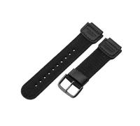 CAWEUER Bracelet de montre en nylon compatible avec Casio G-Shock DW5600 GW-5000 5035 GW-M5610, 16 mm(Black-Black-K7,16x24mm)