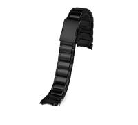 CAWEUER Bracelet de montre for homme, compatible avec les modèles Casio EQB-500/EQB-501/EQB-800 et EQB-800BL, solide, incurvé, 22 mm, accessoires(Black)