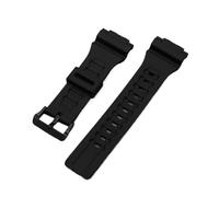 CAWEUER Bracelet de montre sport 18 mm compatible avec Casio G-Shock AQ-S800 AQ-S810W AE-1000W SGW-300H Gshock, bracelet poignet durable en silicone(Black)