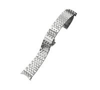 CAWEUER Bracelet en acier compatible avec Tissot Le Locle T006 1853 for homme, étanche, 19 mm, T41