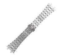 CAWEUER Bracelet en acier inoxydable 316L compatible avec les montres AP 15400 Audemars Piguet Royal Oak GA2100 2110 for hommes 26 mm