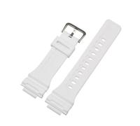 CAWEUER Compatible avec le bracelet de montre Casio G-shock AQ-S800/AQ-S810W SGW-300H SGW-400H HDC-700 MRW-200H AE-1000W AE-1200/1300 W-S200H W-800H W-216H(White)