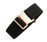 CAWEUER Compatible avec les bracelets de montre Tudor Parachute Qicheng Biwan Little Red Flower Seiko Water Ghost en nylon haute densité 18, 20 et 22 mm(Black-Rose,20mm)