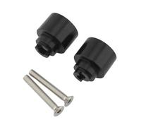 CAWEUER Embouts de poignées de Guidon de Moto compatibles avec Honda CB 559 919 CBR 600 600 900 929 954 1000 1100 RR VFR800 RC 51 GL1800 Golding Wing 1800(Black)