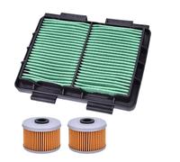 CAWEUER Filtre à Huile et Filtre à air Compatible avec Honda CMX250 MC49 Rebel CRF250L CRF250 Rally 2017-2020 CMX300 Rebel 2021 2022 2023 CMX/CRF250/300 L(1 Whole Set 3pcs)