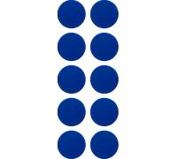 Cawila Cawila PRO Rundmagnet 10er Set 20mm Disques de marquage ks Bleu