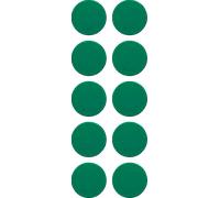 Cawila Cawila PRO Rundmagnet 10er Set 20mm Disques de marquage ks Vert