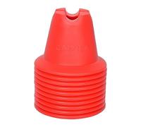 Cawila Equipment Lot de 10 mini pylônes Rouge Taille unique