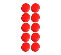 Cawila Lot de 10, diamètre 10 mm, rouge, taille unique