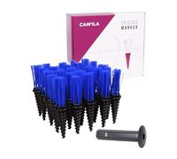 Cawila Lot de 25 marqueurs de groundmarker Pitch (bleu)