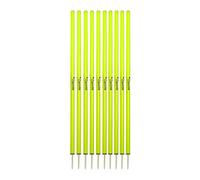 Cawila Slalom Barres, Lot de 10, couleurs assorties, jaune fluo