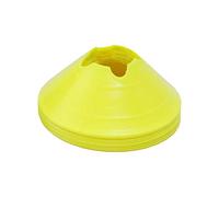 Cawila Unisexe M de M, Lot de 10, Mixte, Markierungsscheiben M, 10er Set, Jaune Fluo