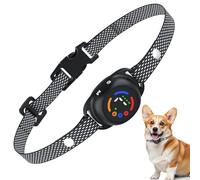 CAWJUG Collier Anti Aboiement Chien Rechargeable, Super Fin et Léger, Collier Anti Aboiement Petit Chien, 3 Modes & 7 Niveaux de Sensibilité, Détection Intelligente des Aboiements, Étanche IP67