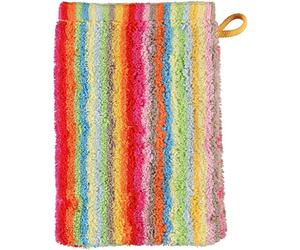 Cawö Home Life Style 7008 Gant de toilette à rayures Multicolore 25 16 x 22 cm