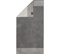 Cawö Home Luxury Home Two-Tone 590 Serviette de bain Ardoise 77 80 x 150 cm