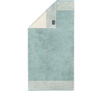Cawö Home Luxury Home Two-Tone 590 Serviette d'invité Motif sauge 43 30 x 50 cm