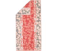 Cawö Home Serviettes Noblesse Harmony Floral 1086 Corail - 27 serviettes 50 x 100 cm