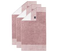Cawö Serviette rose / blanc, Taille 30_x_50_cm
