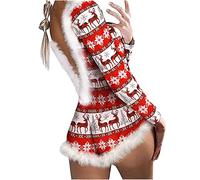 Caxndycing Combinaison Pyjama Avec Patte Sur Le Dos Pyjama Fonctionnel Avec Patte Boutonnée Pyjama Long Manches Pour Adultes Pyjama De Noël Sexy Bodysuit Combinaison Courte Pantalon Élégant Costumes