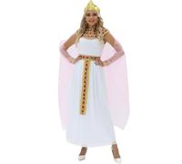 Caxndycing Costume de cosplay pour femme Cléopâtre déesse grecque antique guerrier romain uniforme tenue pour fête d'Halloween Costume de pharaon égyptien Cléopâtre Reine, Rose, S