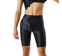 Caxndycing Legging en latex pour homme - En cuir verni - Avec fermeture éclair - Aspect latex laqué brillant - Pantalon en cuir synthétique - Pantalon long pour homme - Effet mouillé - Coupe ajustée,