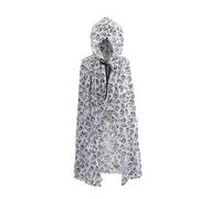 Caxndycing Vêtements médiévaux pour homme - Cape imprimée 3D - Avec capuche - Costume de roi - Robe de Renaissance victorienne - Adulte - Cosplay - Uniforme d'Halloween