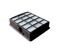 CAXUMO 1 ensemble de filtres d'aspirateur filtre éponge, for Samsung DJ97-00492A DJ97-01159A SC6590 SC6592 SC6520 SC6530 50 60 70 S6580 SC6532 Filtre à vide HEPA(Schwarz)