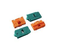 CAXUMO Clips de réparation de lève-vitre de Voiture, for Audi, A6 A3 8L, avec Curseur en métal, côté Avant Droit-Gauche Lève-vitre de Voiture