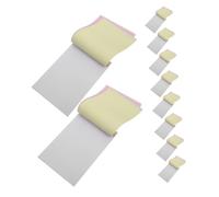 CAXUSD 10 Pièces Copy Notepad Kraft Paper Blank Writing Journal For Business Records Travel And Invoice Book Portable Memo Pad