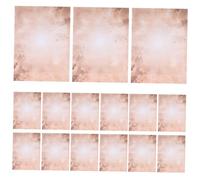 CAXUSD 100 Feuilles De Papeterie Vintage Décorative Pour Lettres Papeterie Rétro Pour Journal Scrapbooking Journal D'Art Pour Lettres Marron Clair