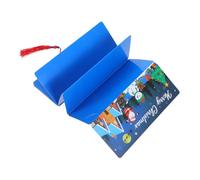 CAXUSD 12 Pièces Christmas Money Holder Wallet With Slots Sturdy Festive Paper Cash Organizer For Holiday Party Favors And Xmas Gift Cards