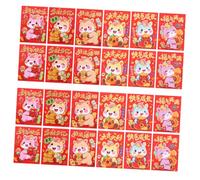 CAXUSD 120 Pièces Year Of The Horse Envelopes Thick Paper Lunar Year Money Packets Zodiac Animal For Spring Festival Wedding Party