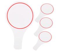 CAXUSD 12pièces Tableau De Vote Effaçable Pour Juges Panneau à Écrire Simple Face Pour Jeux Famille Et Quiz