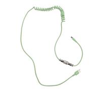 CAXUSD 1ensemble Câble à Ressort Type-c vers USB Clavier Connecteur Détachable Design Pratique Transmission Signe De Haute Qualité Amélioration De Apparence Et Durabilité