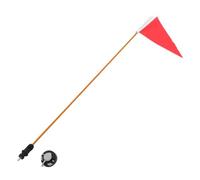 CAXUSD 1ensemble Drapeau De Sécurité Pour Kayak Kit De Visibilité Lumineux Avec Support Stable Pour Bateau Pour Canoës Et Embarcations Légères