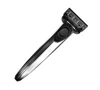 CAXUSD 1ensemble Rasoir Manuel Métal Couches à Tête Interchangeable pour Sourcils et Barbe Design Ergonomique Confortable pour Hommes et Femmes Coupe Précise