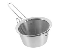 CAXUSD 1ensemble Set De Passoire Acier Avec Et Bol Eau Pour Cuisine Ensemble De Filtration Pratique Pour Aliments Chauds Et Fritures